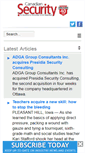Mobile Screenshot of canadiansecuritymag.com