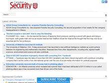 Tablet Screenshot of canadiansecuritymag.com
